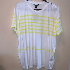 LAUREN RALPH LAUREN stripped tee shirt